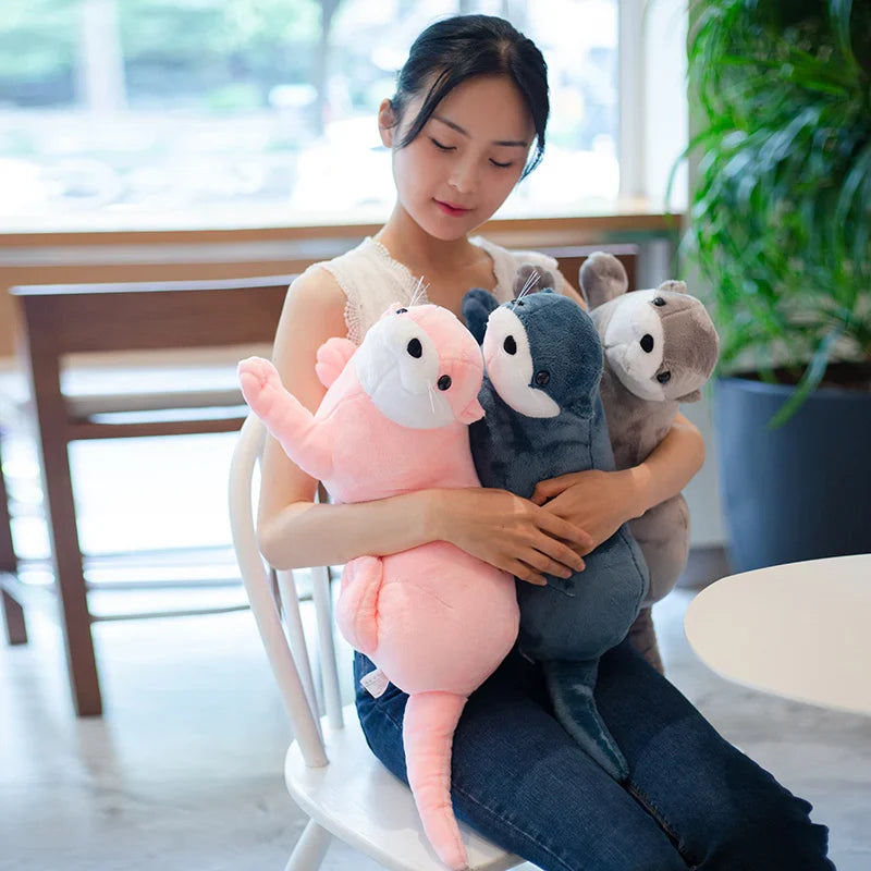 Otter stuffed animal plush soft toy pillow pals plushie