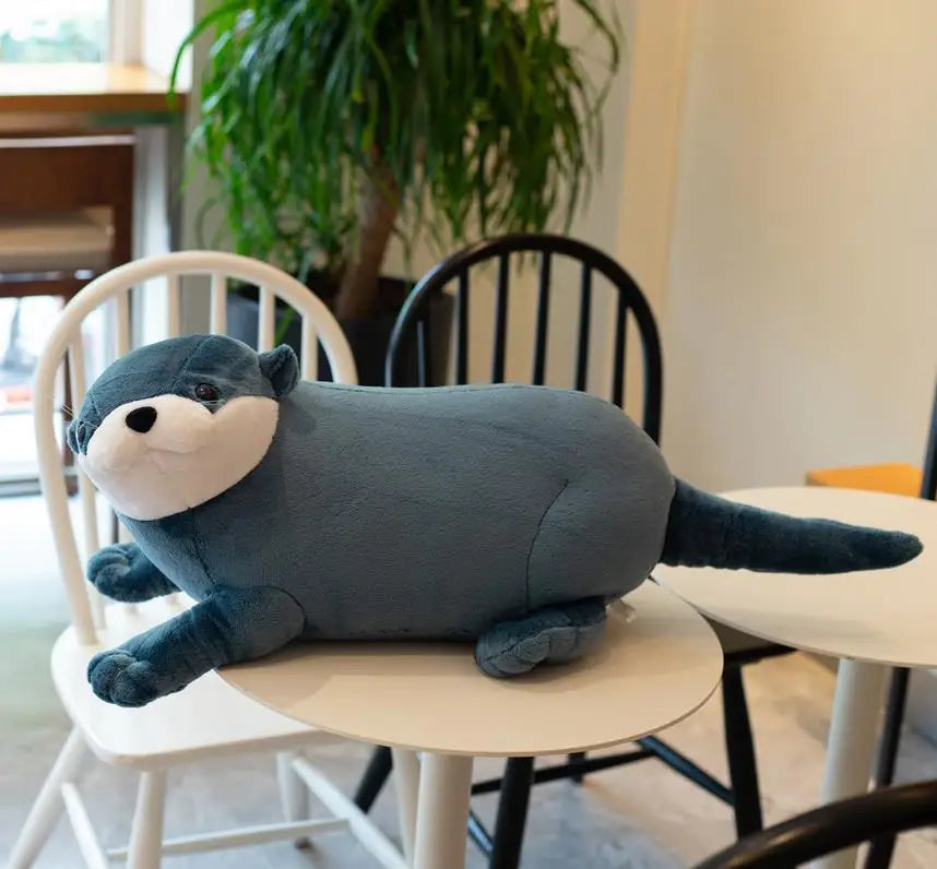 Otter Blue stuffed animal plush soft toy pillow pals plushie