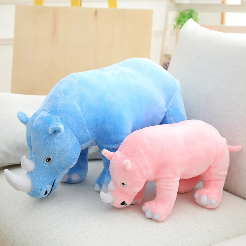 Rhinoceros stuffed animal plush soft toy pillow pals plushie