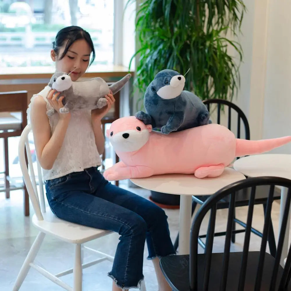 Otter stuffed animal plush soft toy pillow pals plushie