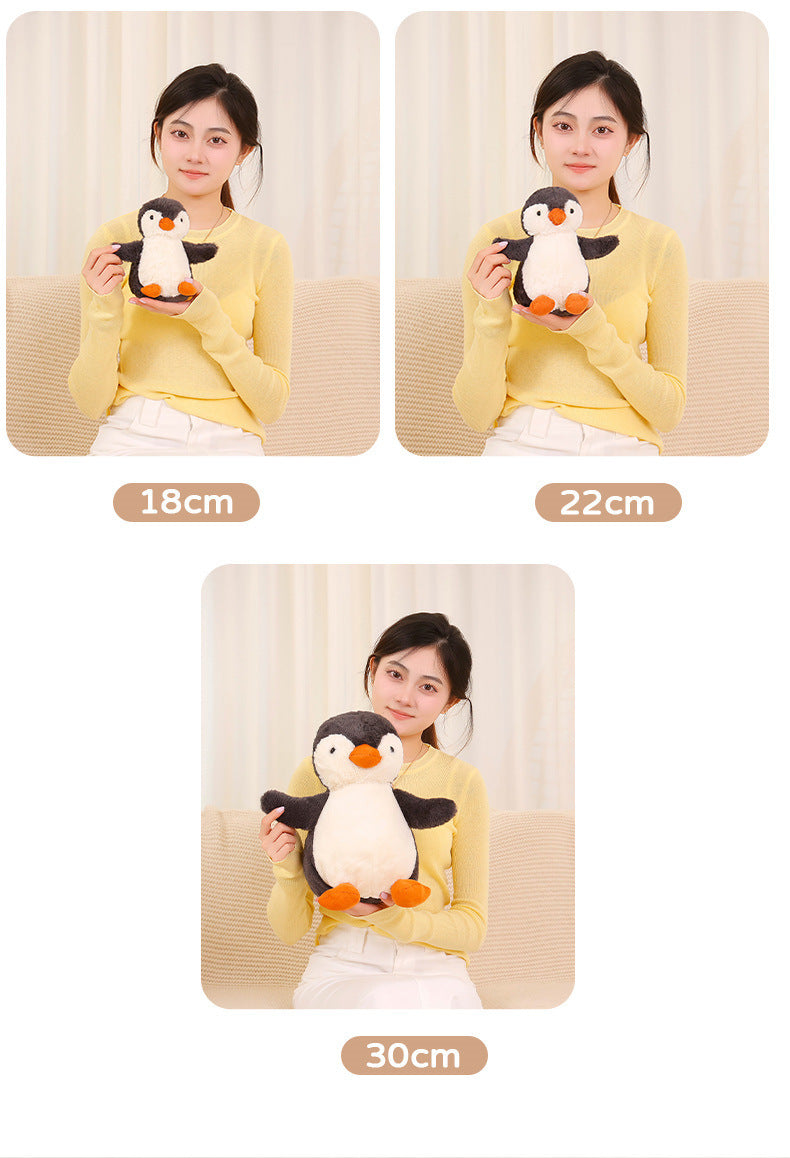 Peanut Penguin Doll Internet Popular Cute small size Soft Children's Comfort Plush Toy Grasping Machine Doll 8 Inch