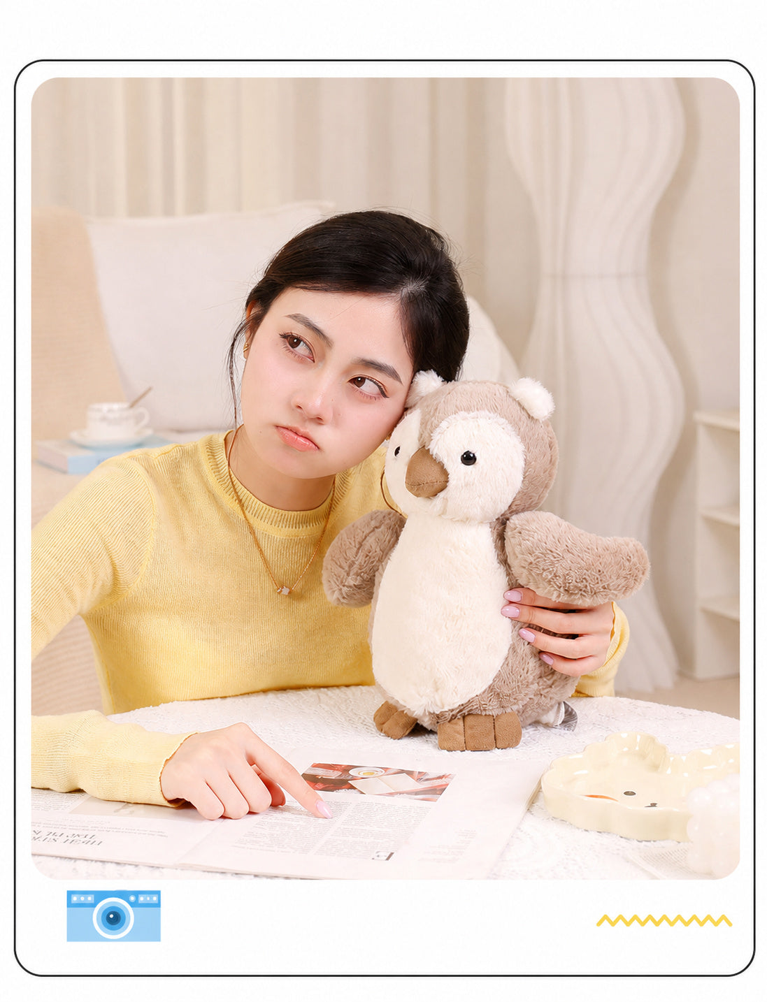 Muñeco Pingüino de Cacahuate Popular en Internet, Pequeño, Suave, Juguete de Peluche para Niños, Muñeco para Máquina de Agarre de 8 Pulgadas
