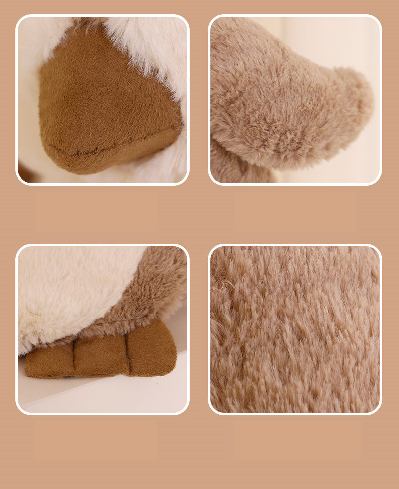 Muñeco Pingüino de Cacahuate Popular en Internet, Pequeño, Suave, Juguete de Peluche para Niños, Muñeco para Máquina de Agarre de 8 Pulgadas