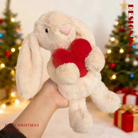 Heart Bunny Plush stuffed animal plush soft toy pillow pals plushie