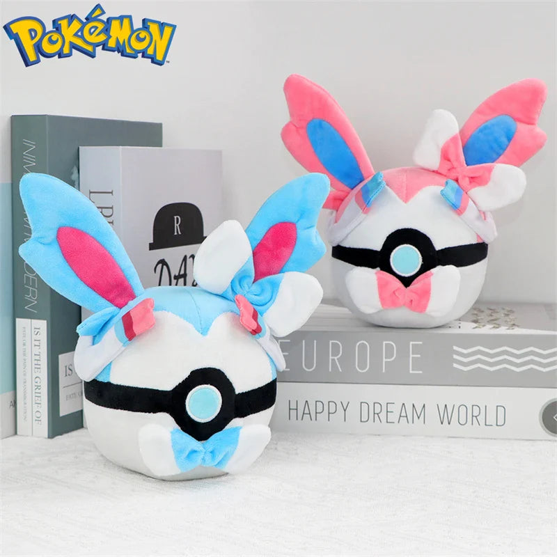 Sylveon Pokeball stuffed animal plush soft toy pillow pals plushie