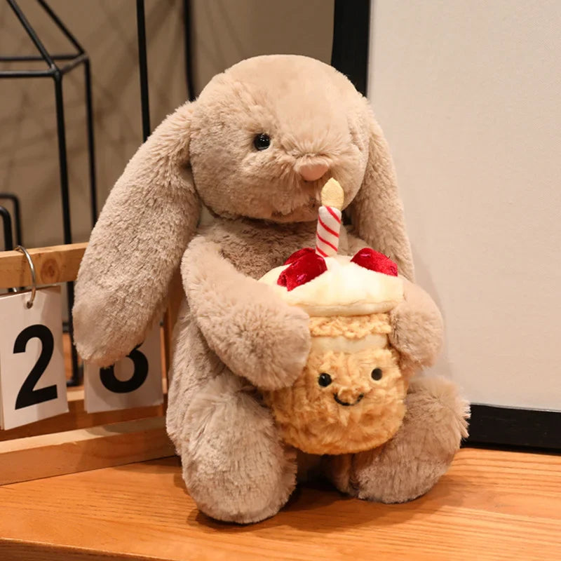 Love Bunny Plush Cake 30cm xl stuffed animal plush soft toy pillow pals plushie