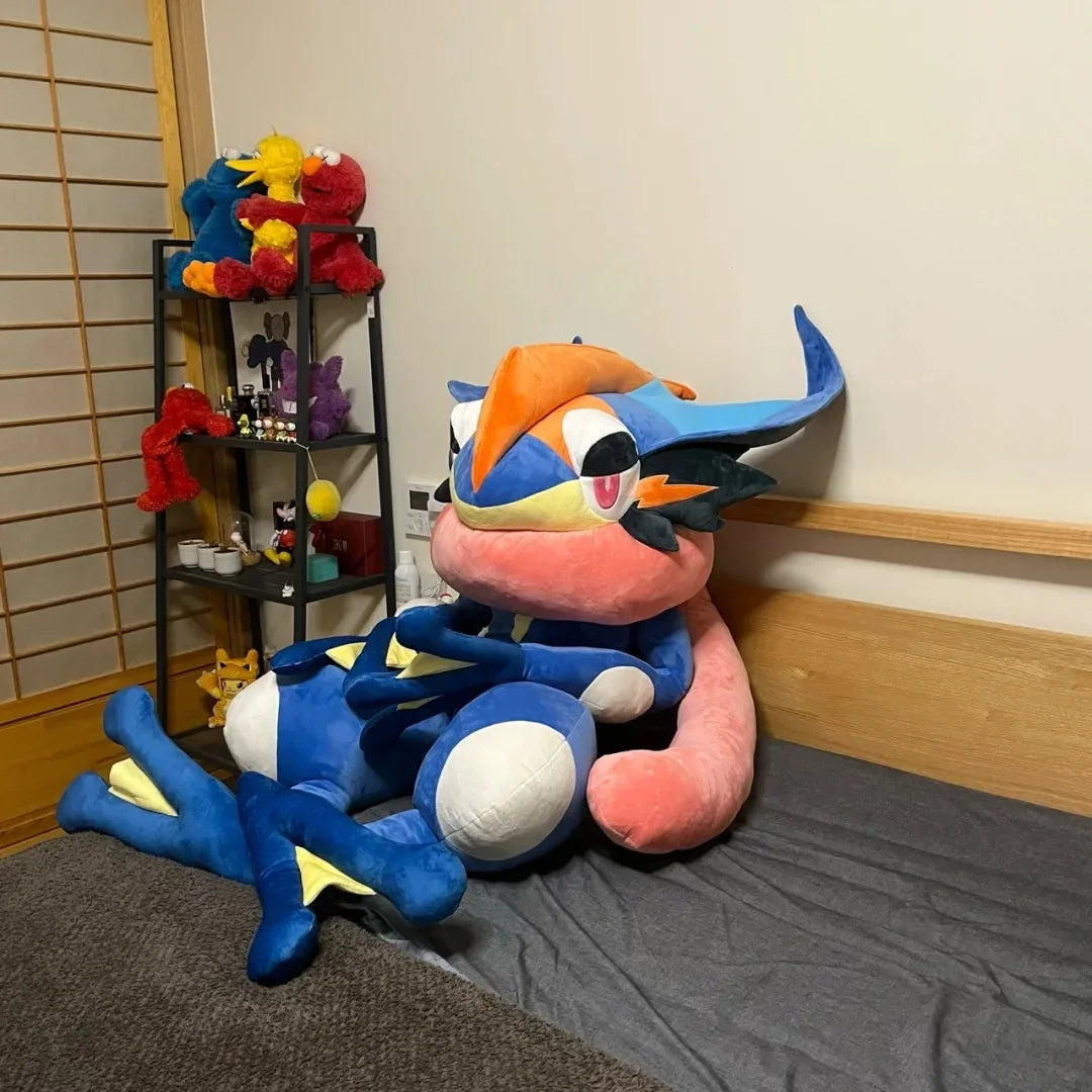 Life-sized Greninja Pokemon plush soft toy