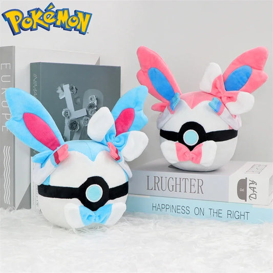 Sylveon Pokeball plush soft toy