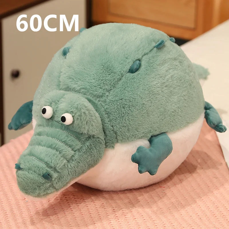 Puffer Pets 60cm Crocodile stuffed animal plush soft toy pillow pals plushie