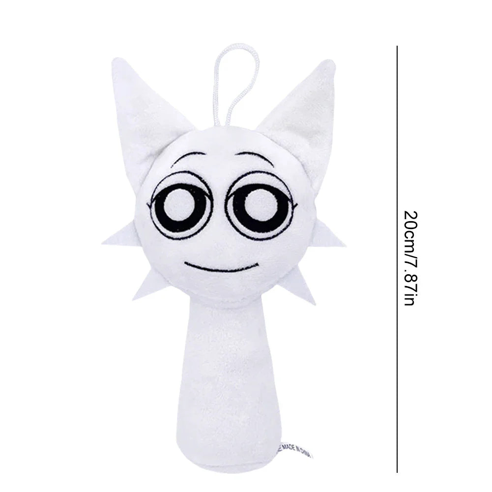 Sprunki Game White stuffed animal plush soft toy pillow pals plushie