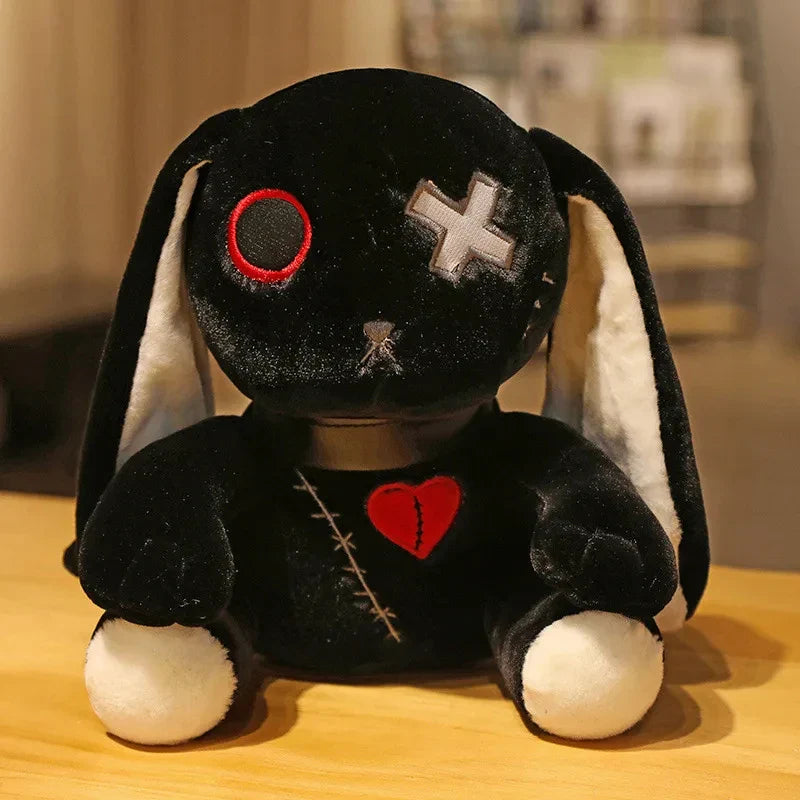 Zombie Bunny Black 9.8IN5CM stuffed animal plush soft toy pillow pals plushie