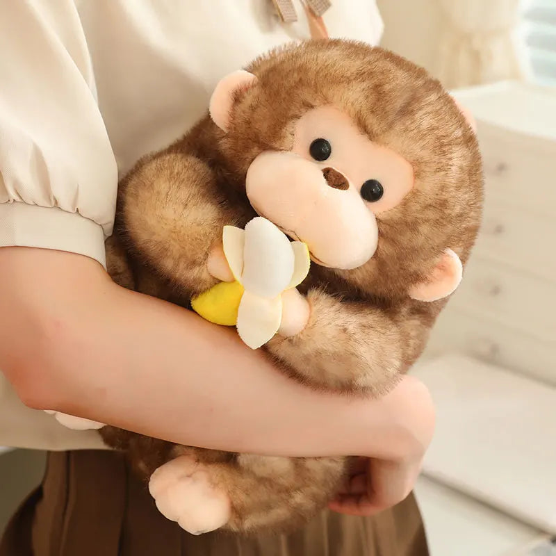 Lucky Monkey stuffed animal plush soft toy pillow pals plushie