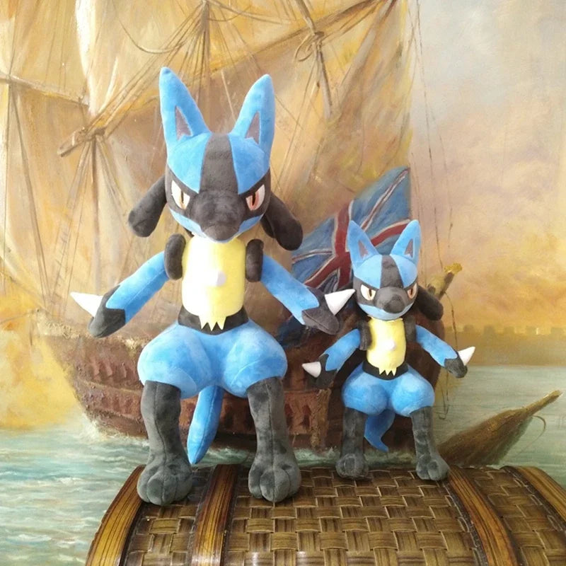 Pokemon lucario plush toy