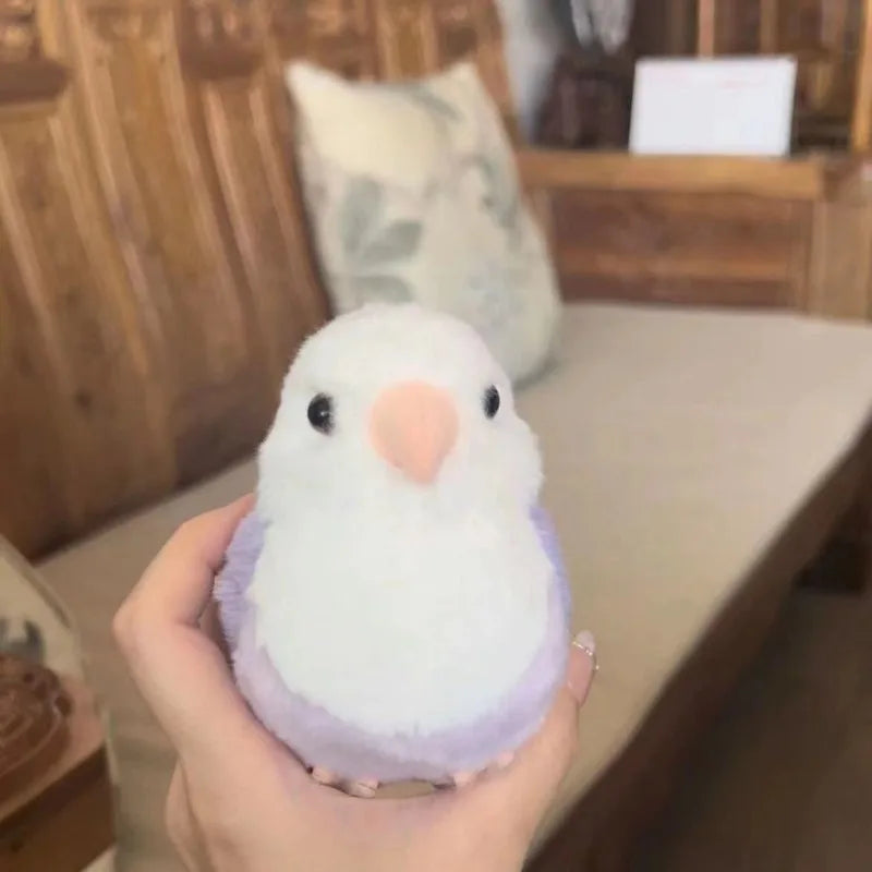 Lovebird Parrot stuffed animal plush soft toy pillow pals plushie