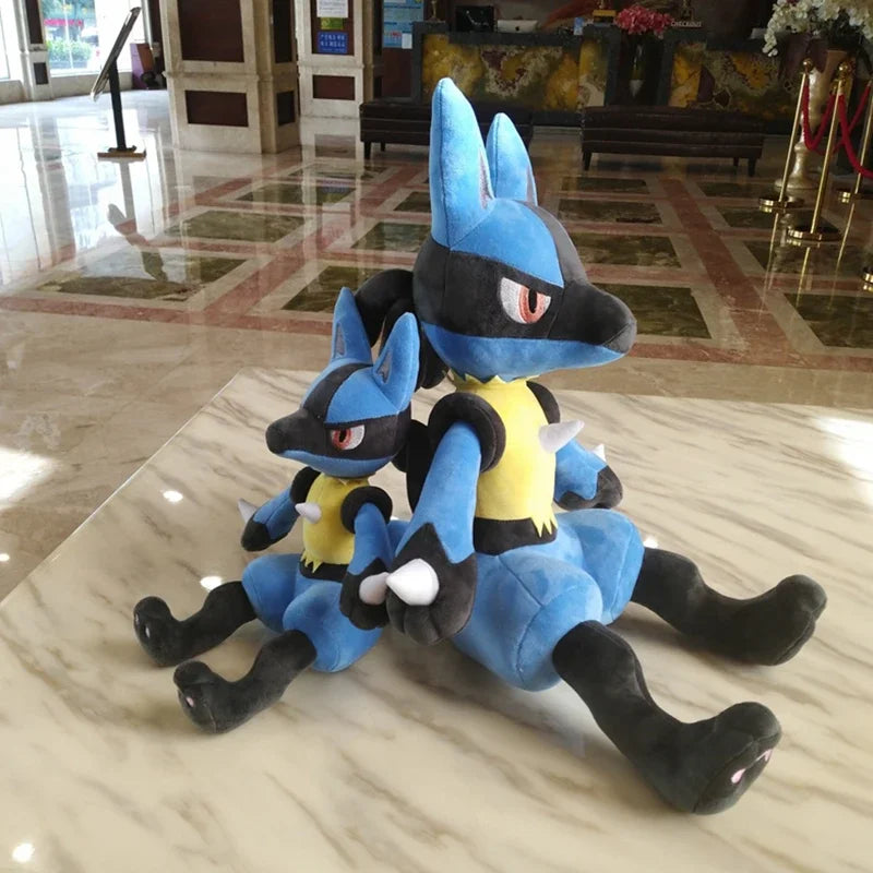 Pokemon lucario plush toy