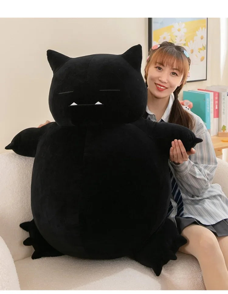 Dark Snorlax Pokemon plush soft toy