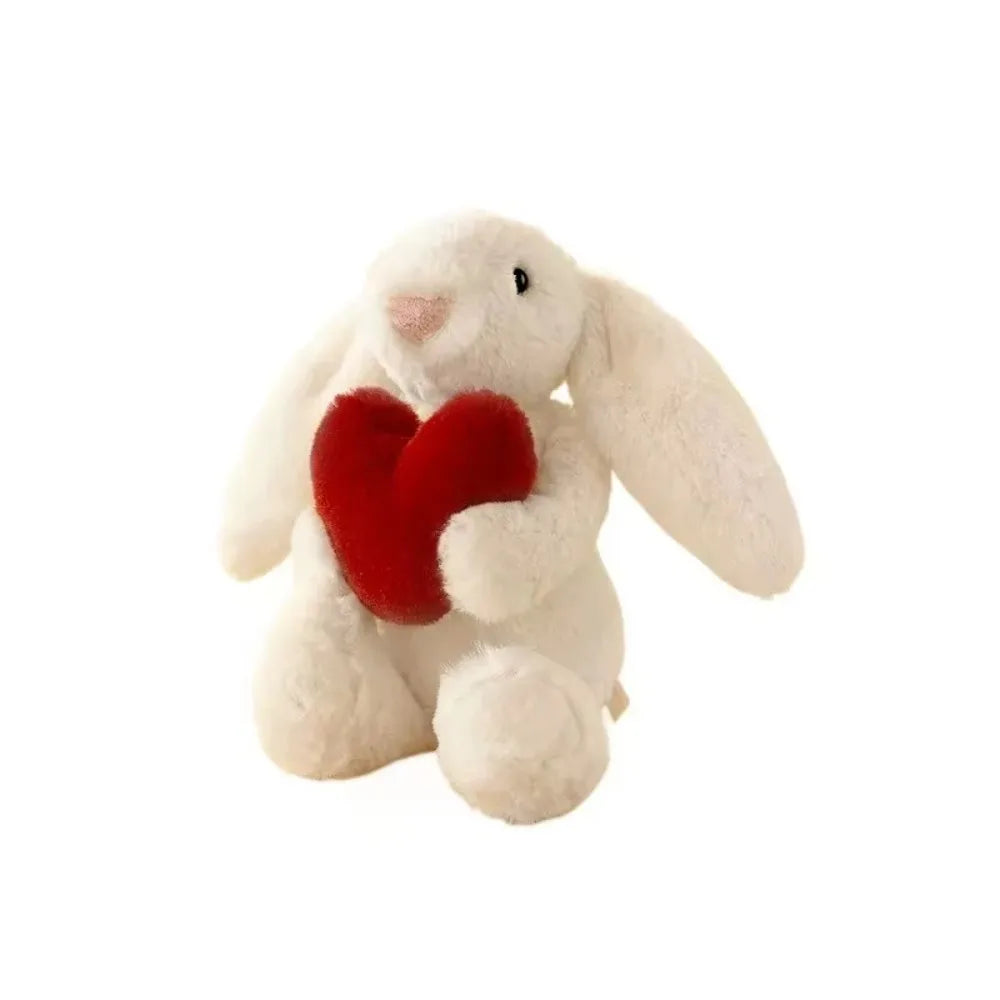 Heart Bunny Plush stuffed animal plush soft toy pillow pals plushie