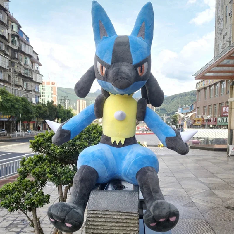 Pokemon lucario plush toy