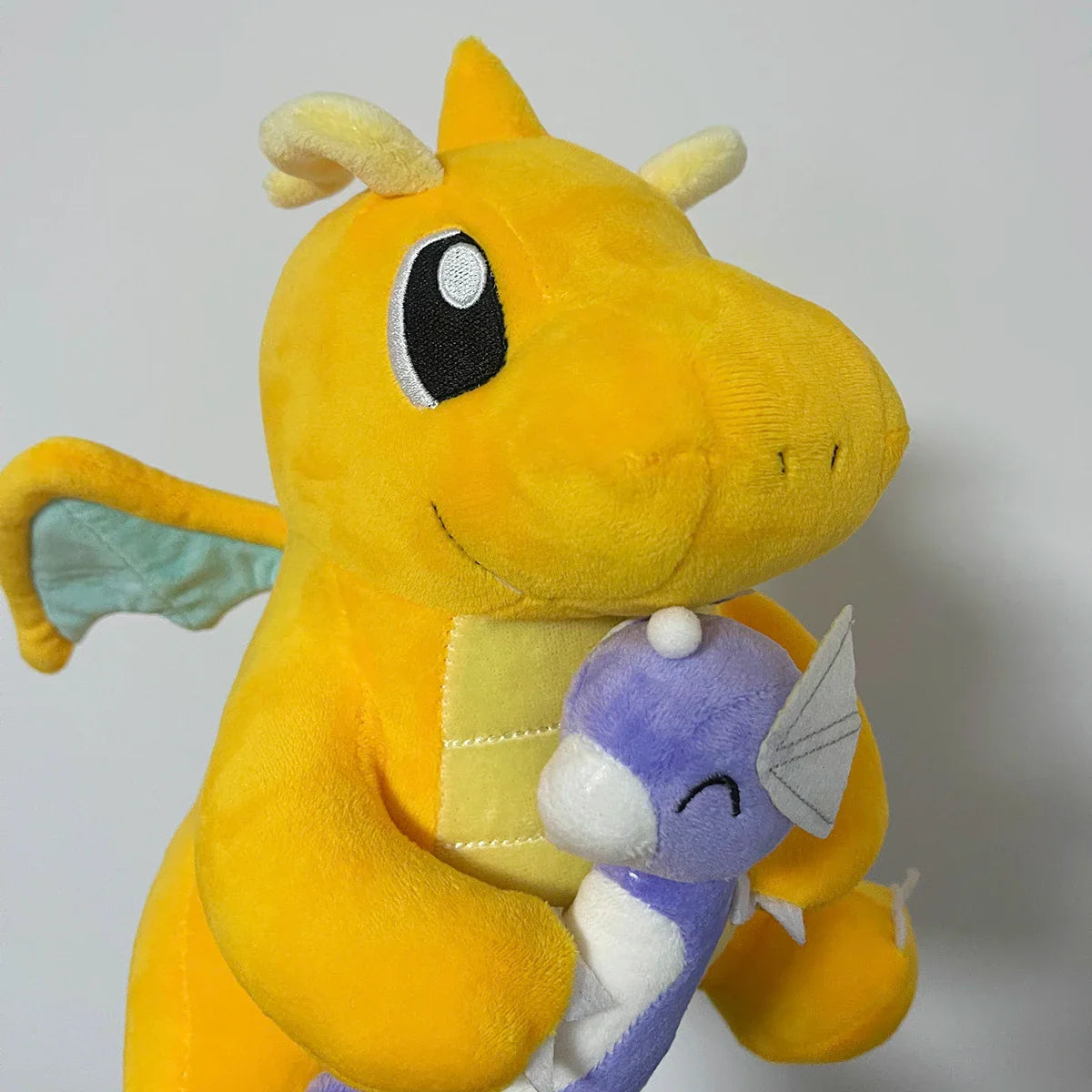 Dragonite With Baby Dratini stuffed animal plush soft toy pillow pals plushie