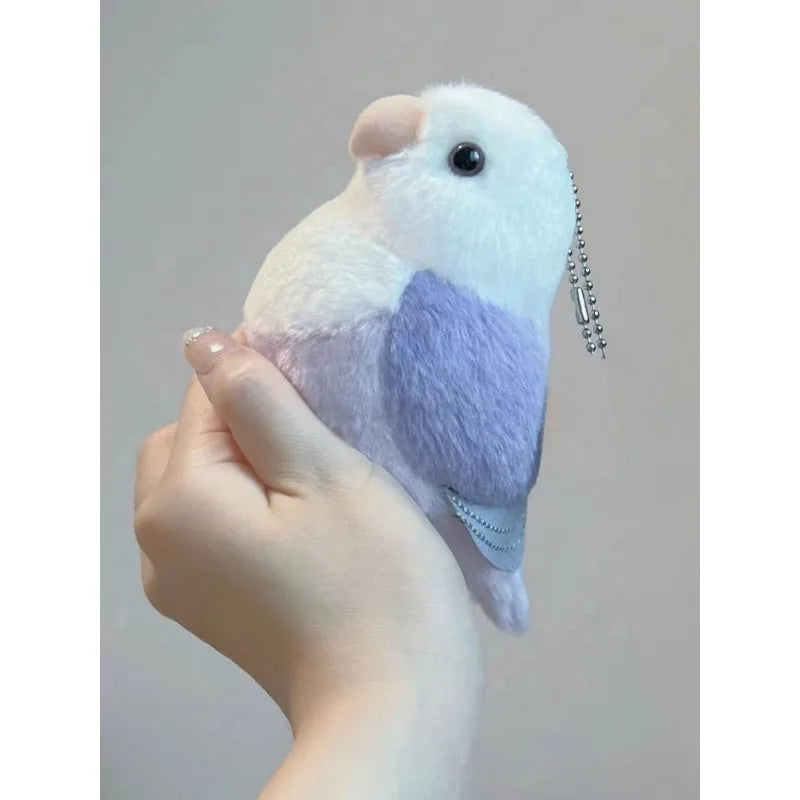 Lovebird Parrot stuffed animal plush soft toy pillow pals plushie