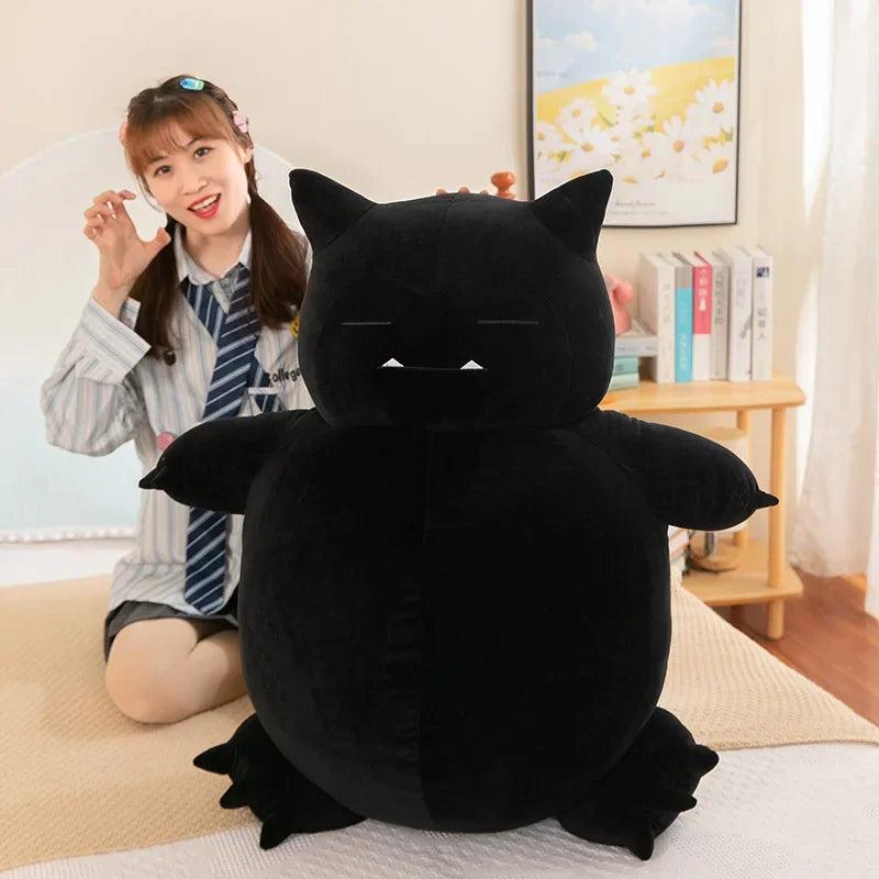 Dark Snorlax Pokemon plush soft toy