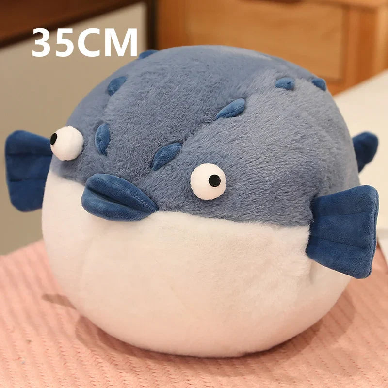 Puffer Pets 35cm Puffer Fish stuffed animal plush soft toy pillow pals plushie