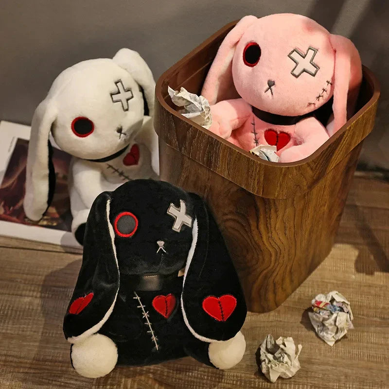 Zombie Bunny stuffed animal plush soft toy pillow pals plushie