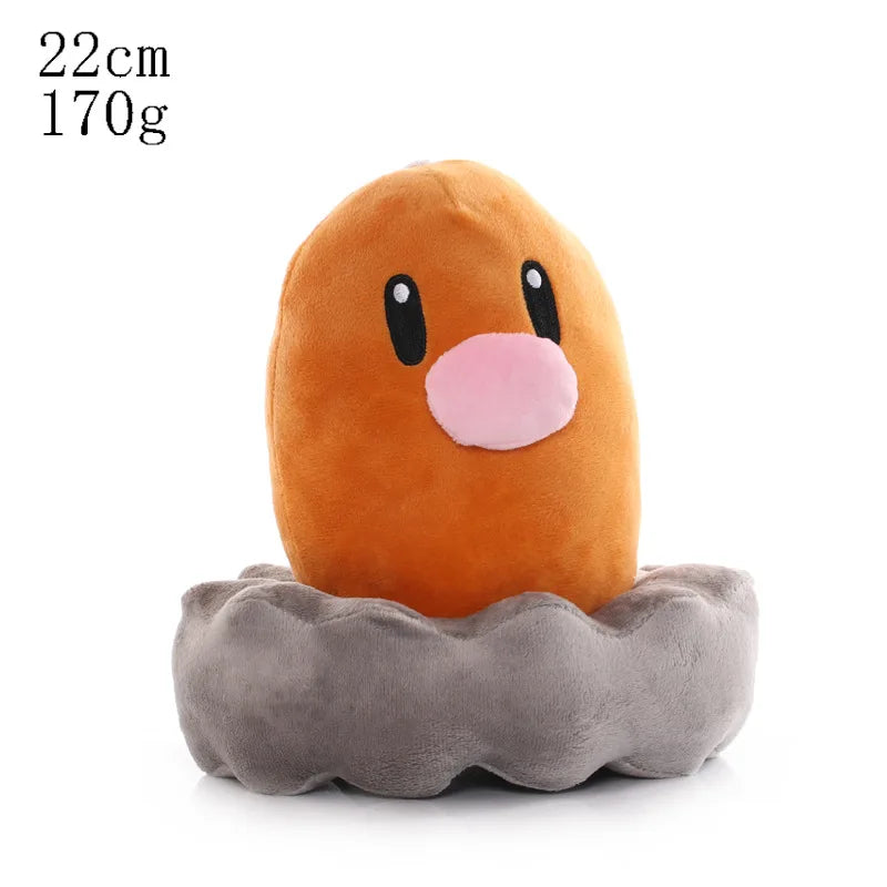 Pokemon Generation V collection soft Diglett plush toy