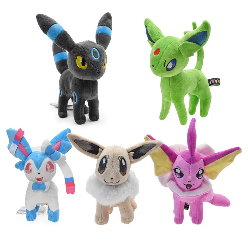 Cute Eeveelution Collection Pokemon Plush Toy Set 