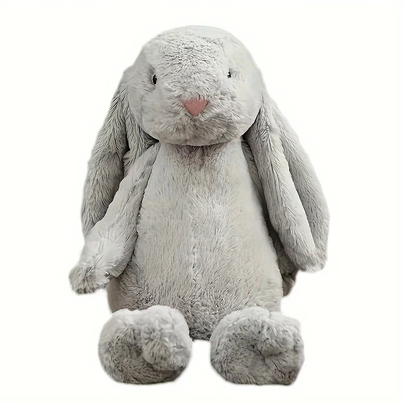 Wiggles The Bunny GRAY 45cm stuffed animal plush soft toy pillow pals plushie