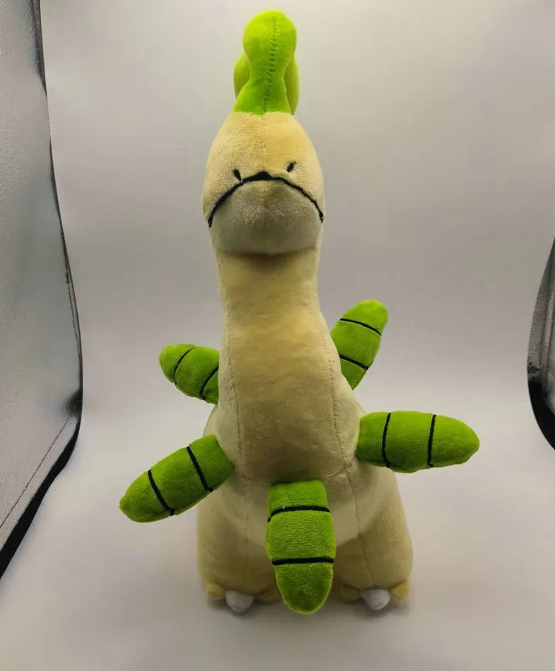 Soft Chikorita Plush and Bayleef Plush