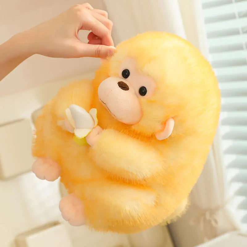 Lucky Monkey stuffed animal plush soft toy pillow pals plushie