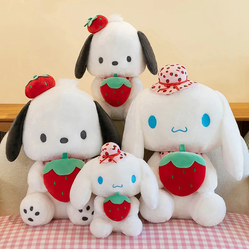 Strawberry Cinna Plush stuffed animal plush soft toy pillow pals plushie