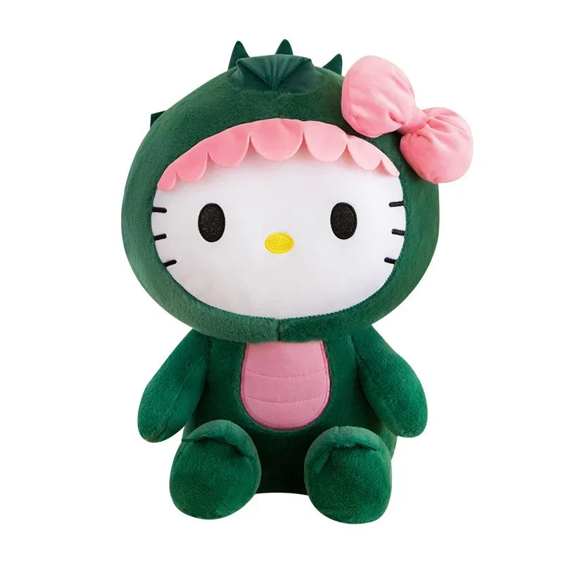 Dino Hello Kitty stuffed animal plush soft toy pillow pals plushie