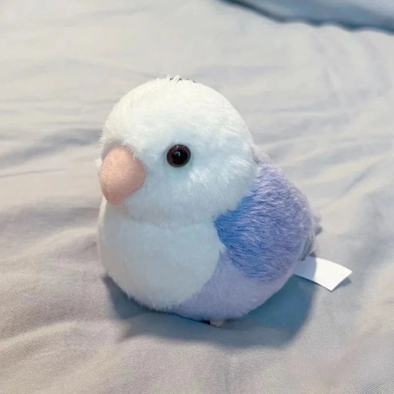 Lovebird Parrot stuffed animal plush soft toy pillow pals plushie