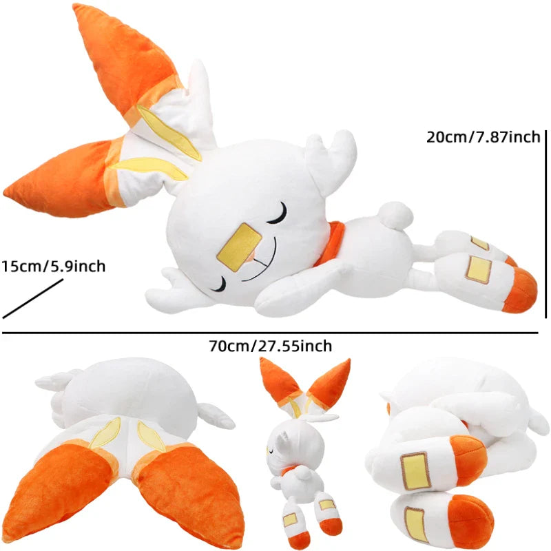 sleeping pokemon plush collection
