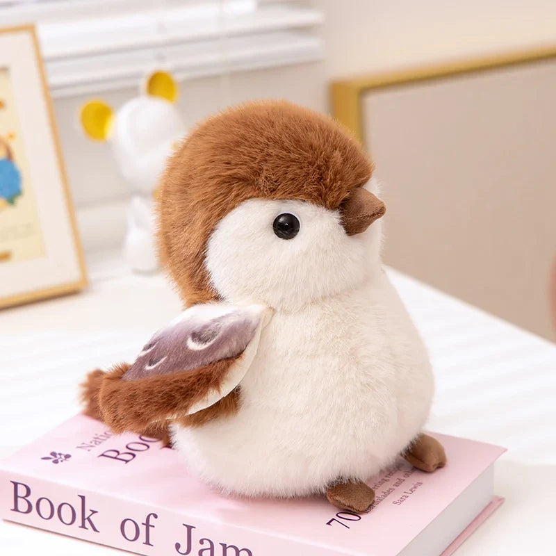 Chunky Birds Sparrow 8.2IN1CM stuffed animal plush soft toy pillow pals plushie