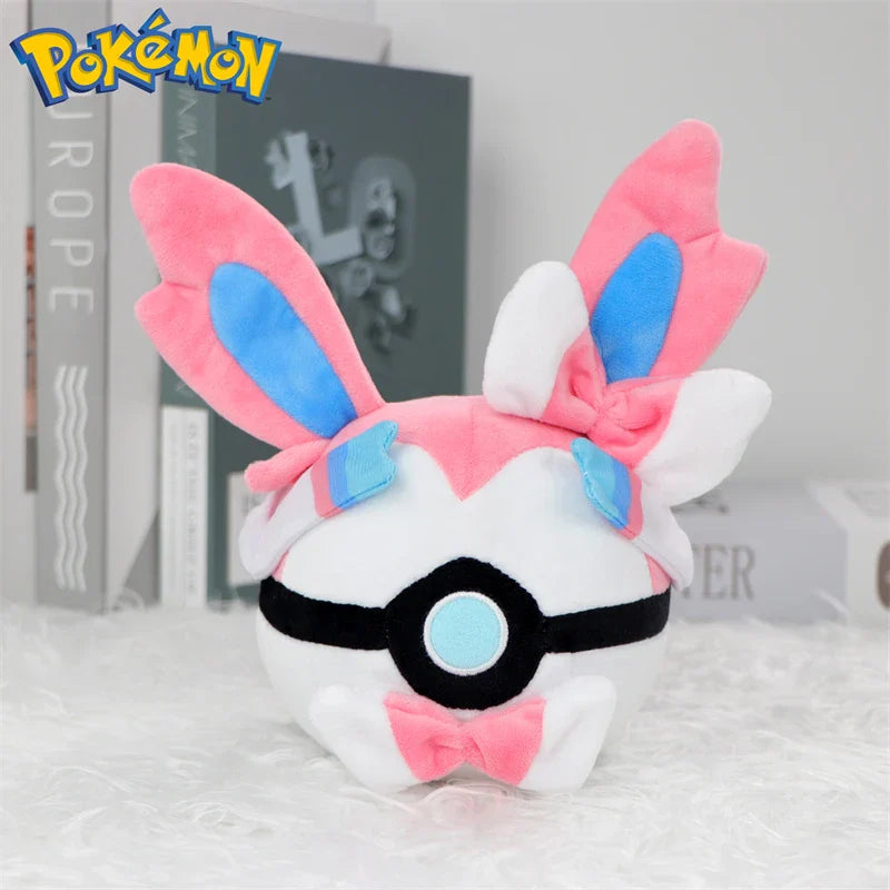 Sylveon Pokeball stuffed animal plush soft toy pillow pals plushie