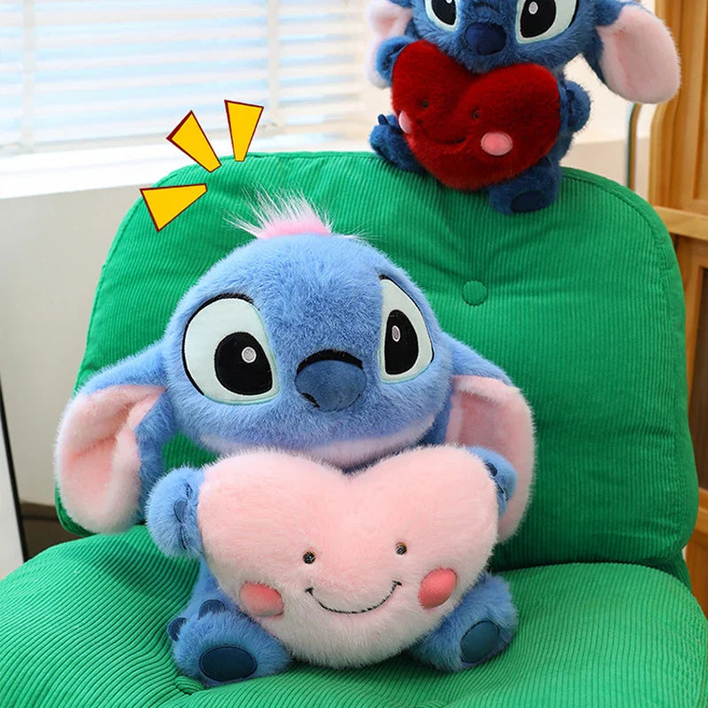 Valentine's Stitch stuffed animal plush soft toy pillow pals plushie