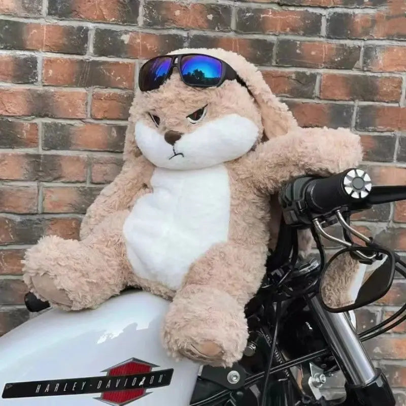 Angry Bunny stuffed animal plush soft toy pillow pals plushie