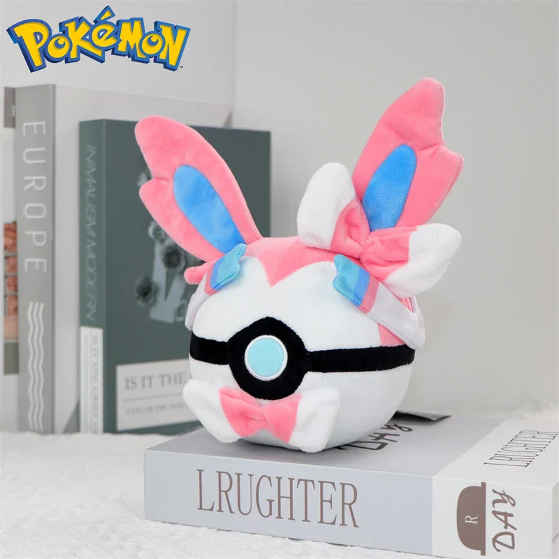 Sylveon Pokeball stuffed animal plush soft toy pillow pals plushie