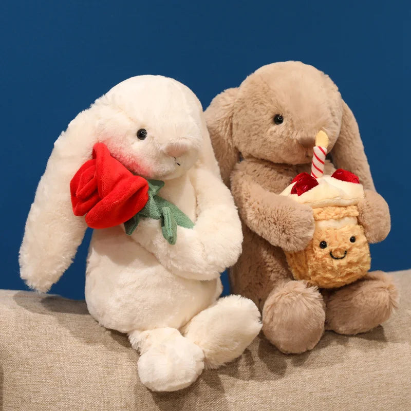 Love Bunny Plush stuffed animal plush soft toy pillow pals plushie
