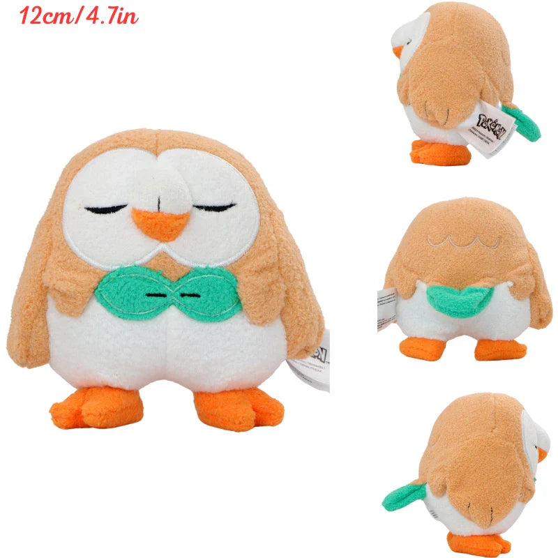 Pokemon Collection Rowlet stuffed animal plush soft toy pillow pals plushie
