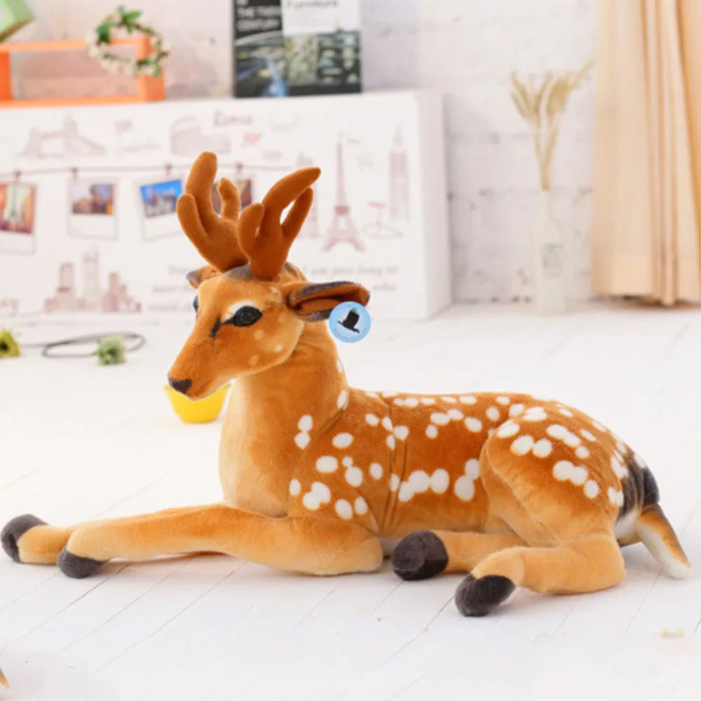 Deer Plush Brown stuffed animal plush soft toy pillow pals plushie