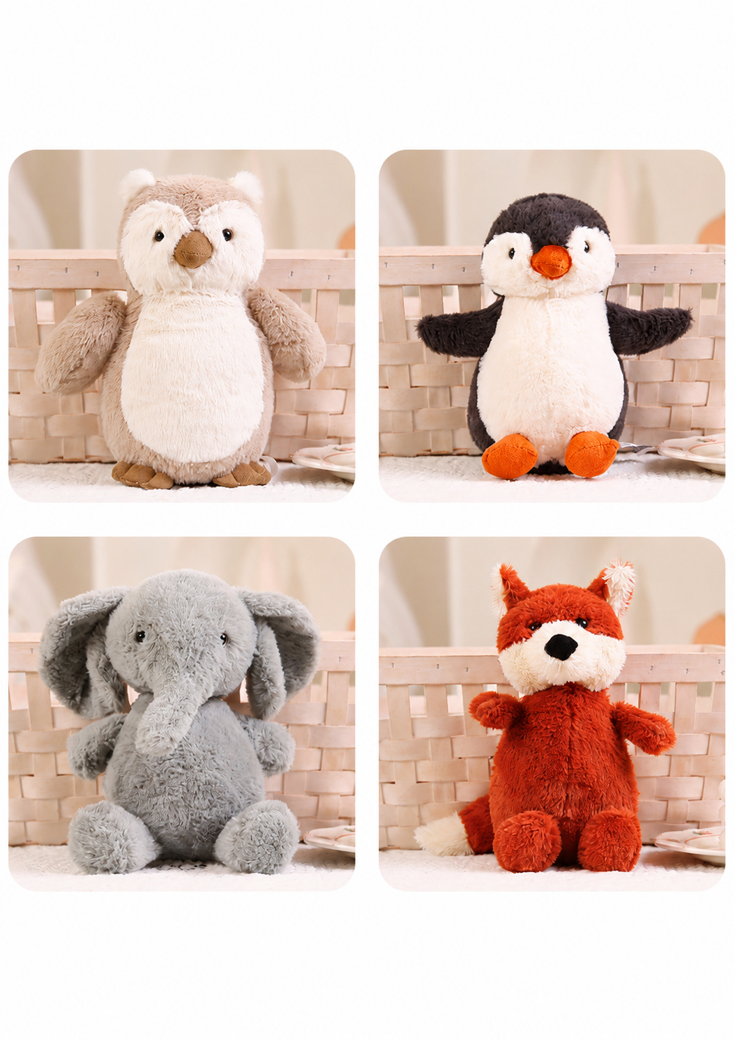 Muñeco Pingüino de Cacahuate Popular en Internet, Pequeño, Suave, Juguete de Peluche para Niños, Muñeco para Máquina de Agarre de 8 Pulgadas