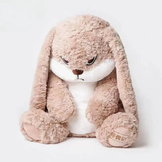 Angry Bunny stuffed animal plush soft toy pillow pals plushie